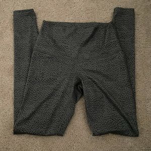 Grey speckled lu lu lemon aligns